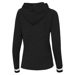 Washington Commanders Antigua Women's Trek Raglan Pullover Hoodie - Black sale
