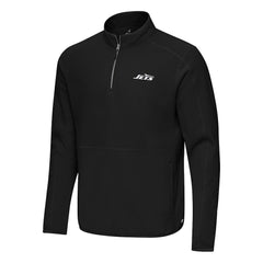 New York Jets Antigua Step Up Quarter-Zip Pullover - Black sale
