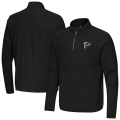 Atlanta Falcons Antigua Step Up Quarter-Zip Pullover - Black on sale