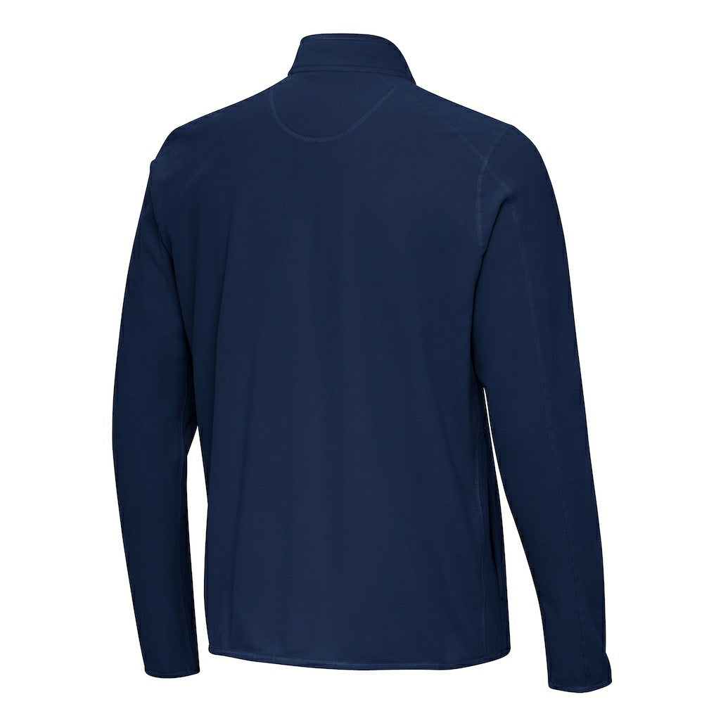 Chicago Bears Antigua Step Up Quarter-Zip Pullover - Navy on sale