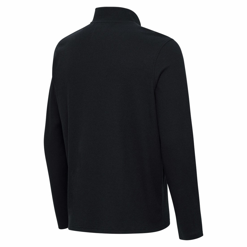 Tampa Bay Buccaneers Antigua Sync Tri-Blend Quarter-Zip Pullover - Heather Black outlet