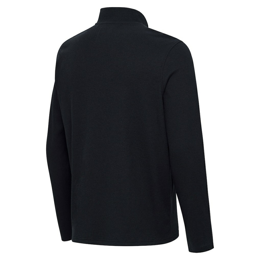 Atlanta Falcons Antigua Sync Tri-Blend Quarter-Zip Pullover - Heather Black for sale