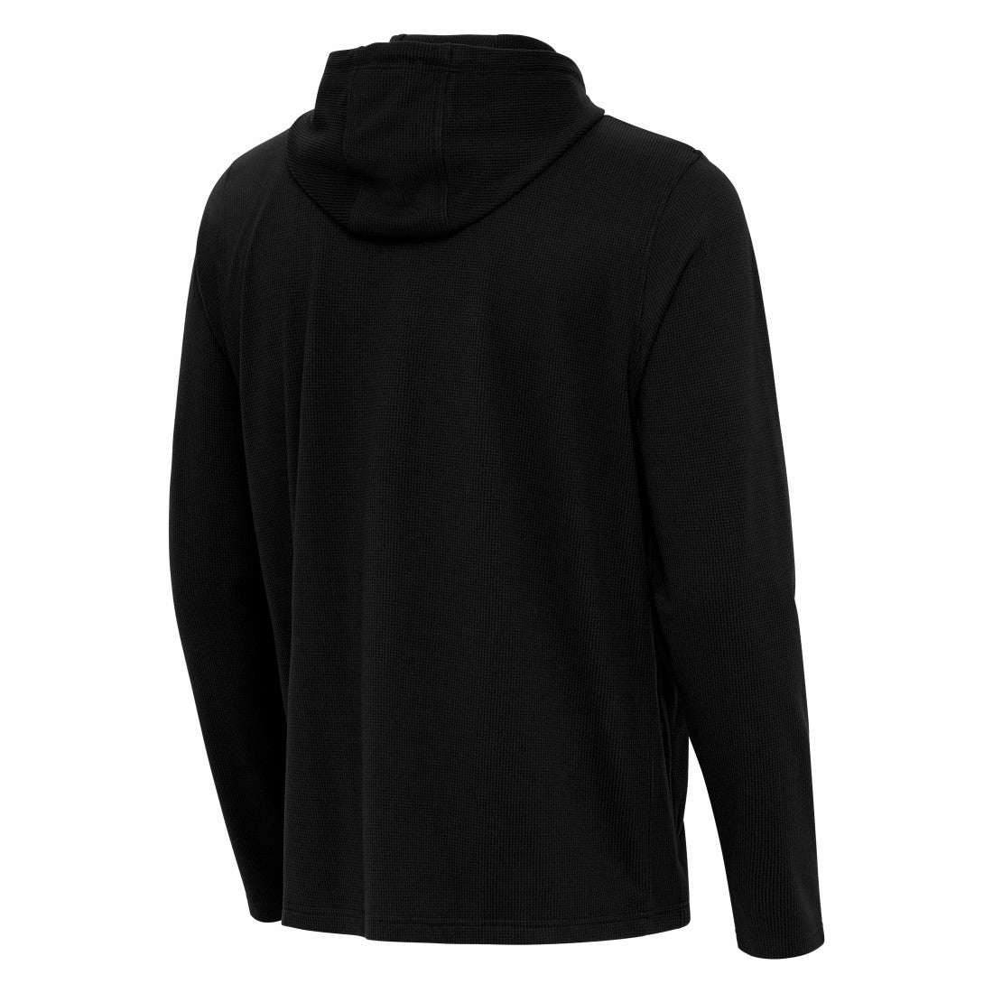 Tampa Bay Buccaneers Antigua Connected Quarter-Zip Pullover Hoodie - Black on sale