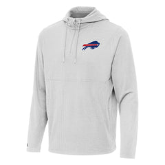 Buffalo Bills Antigua Connected Quarter-Zip Pullover Hoodie - Gray online