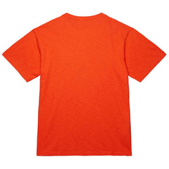 New York Knicks Unisex Hardwood Classics MVP Logo T-Shirt - Orange | Mitchell & Ness discount