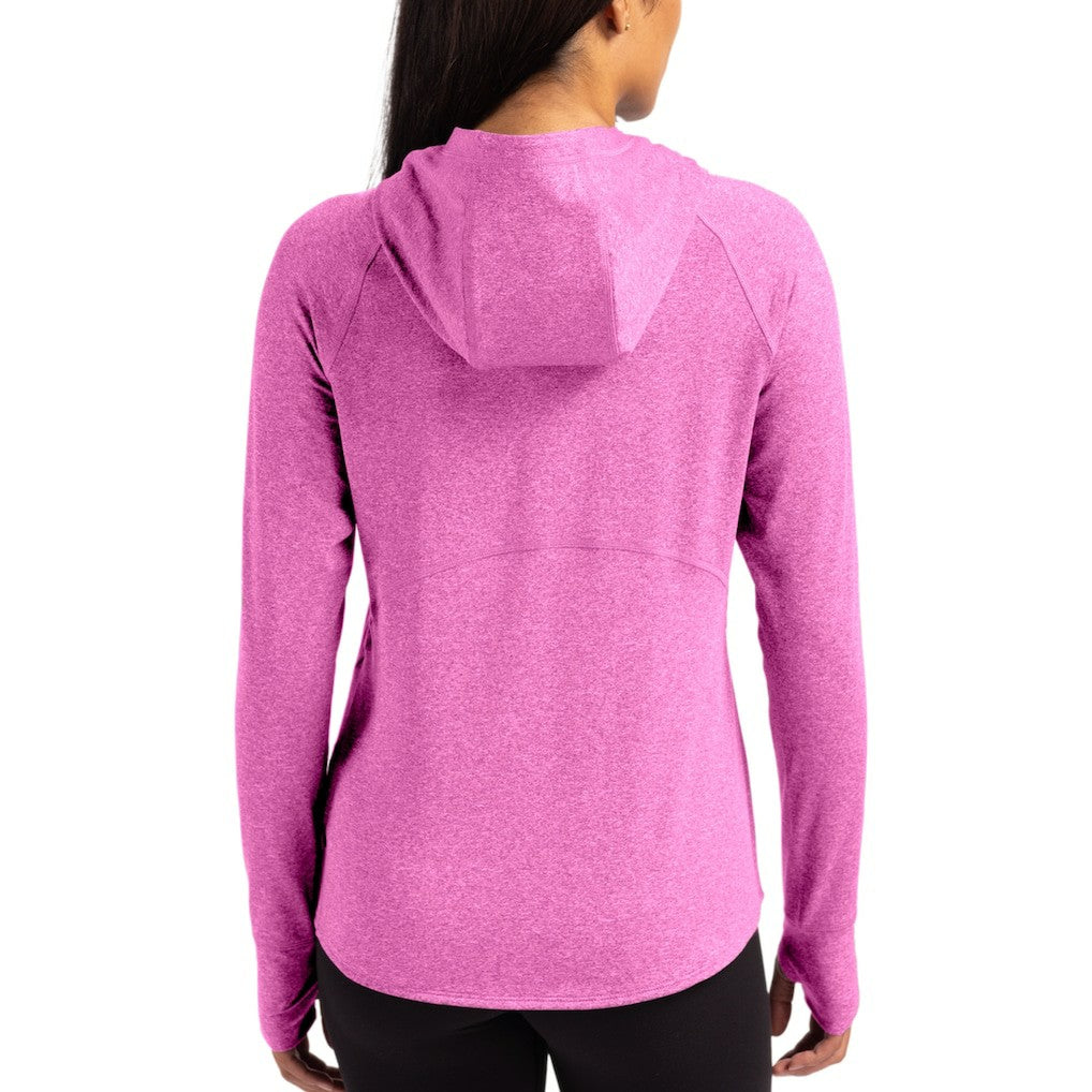 Buffalo Bills Cutter & Buck Women's Tonal Logo Adapt Knit Recycled Raglan Pullover Hoodie - Pink discount