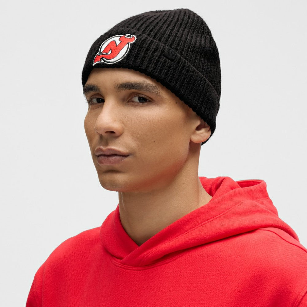 New Jersey Devils lululemon Unisex Close-Fit Wool-Blend Ribbed Beanie Black