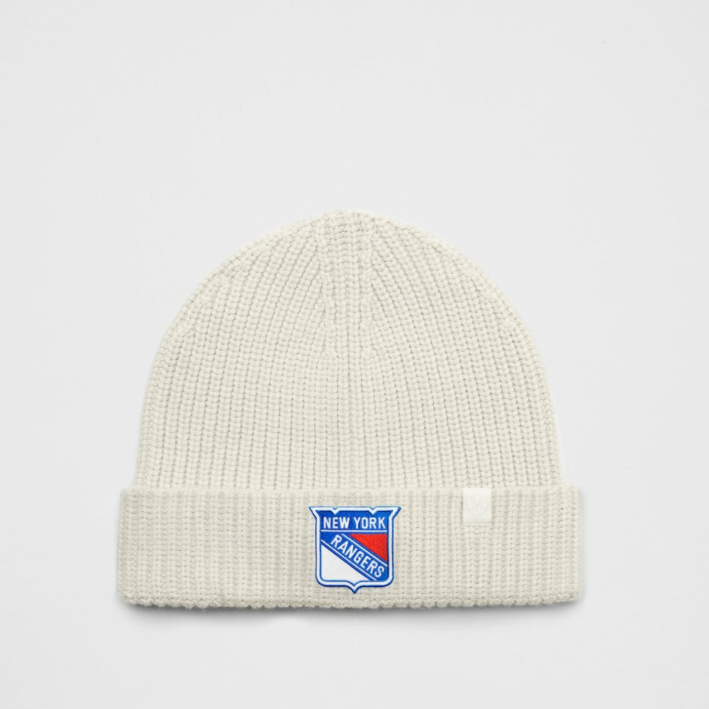 New York Rangers lululemon Unisex Close-Fit Wool-Blend Ribbed Beanie Heathered Bone