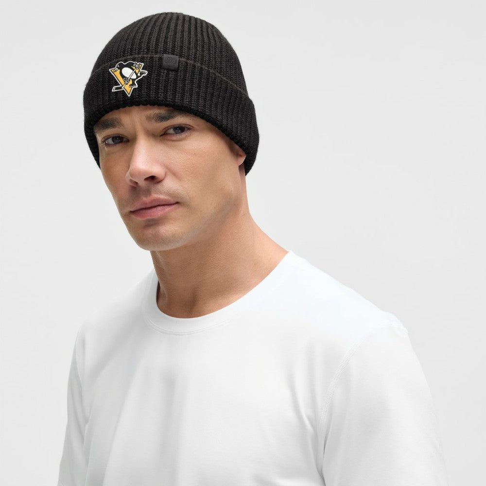 Pittsburgh Penguins lululemon Unisex Close-Fit Wool-Blend Ribbed Beanie Black