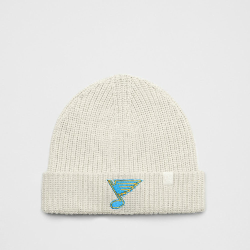 St. Louis Blues lululemon Unisex Close-Fit Wool-Blend Ribbed Beanie Heathered Bone
