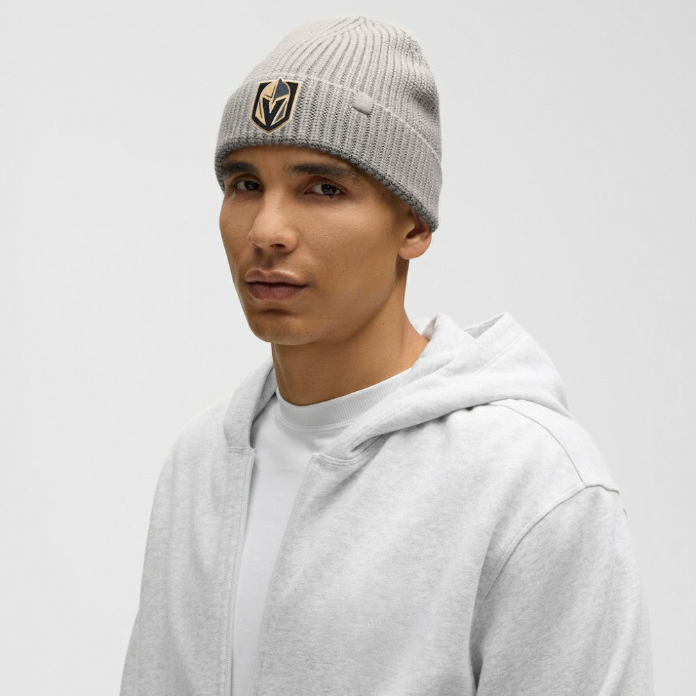 Vegas Golden Knights lululemon Unisex Close-Fit Wool-Blend Ribbed Beanie Heathered Gull Grey