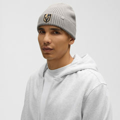 Vegas Golden Knights lululemon Unisex Close-Fit Wool-Blend Ribbed Beanie Heathered Gull Grey