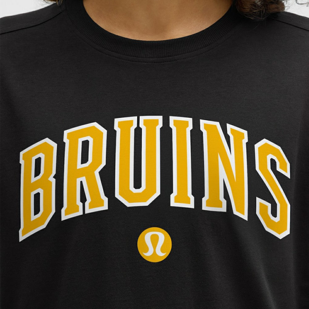 Boston Bruins lululemon Women's All Yours Organic Cotton T-Shirt Black