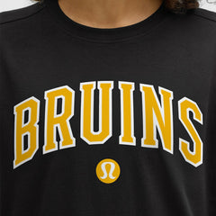 Boston Bruins lululemon Women's All Yours Organic Cotton T-Shirt Black