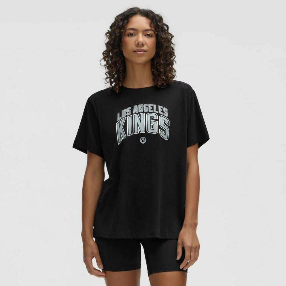 Los Angeles Kings lululemon Women's All Yours Organic Cotton T-Shirt Black