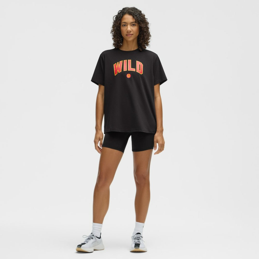 Minnesota Wild lululemon Women's All Yours Organic Cotton T-Shirt Black