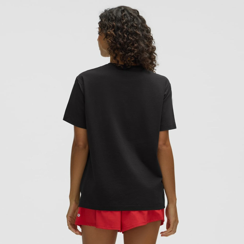 New Jersey Devils lululemon Women's All Yours Organic Cotton T-Shirt Black