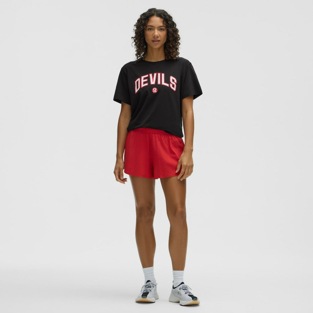New Jersey Devils lululemon Women's All Yours Organic Cotton T-Shirt Black