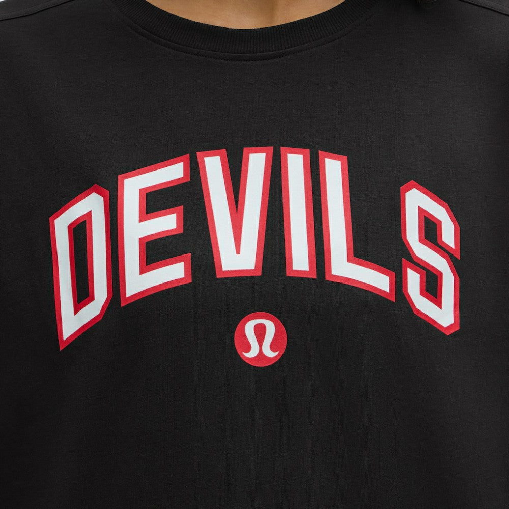 New Jersey Devils lululemon Women's All Yours Organic Cotton T-Shirt Black
