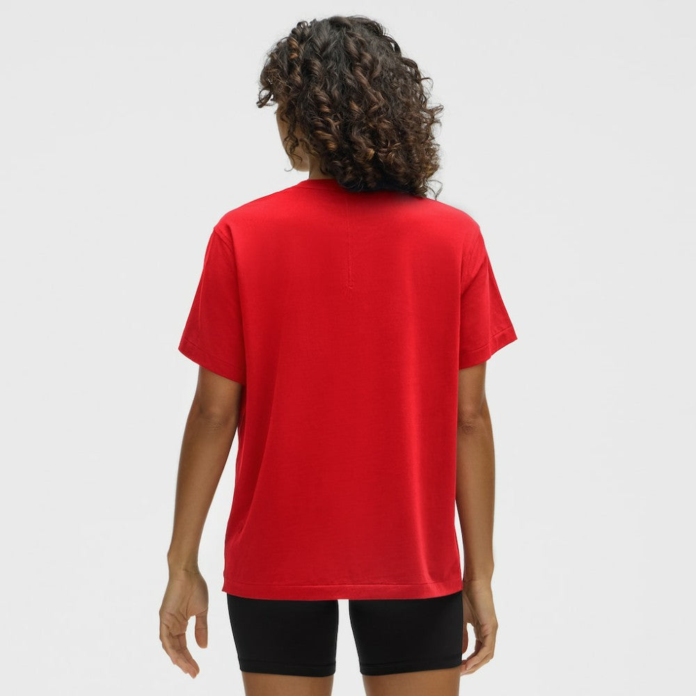 Detroit Red Wings lululemon Women's All Yours Organic Cotton T-Shirt True Red