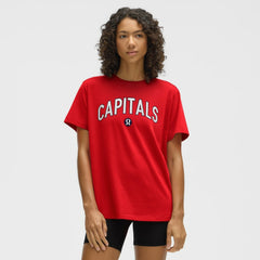 Washington Capitals lululemon Women's All Yours Organic Cotton T-Shirt True Red