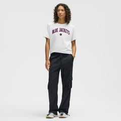 Columbus Blue Jackets lululemon Women's All Yours Organic Cotton T-Shirt White