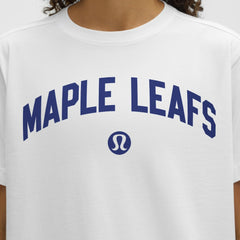 Toronto Maple Leafs lululemon Women's All Yours Organic Cotton T-Shirt White