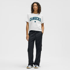 Vancouver Canucks lululemon Women's All Yours Organic Cotton T-Shirt White