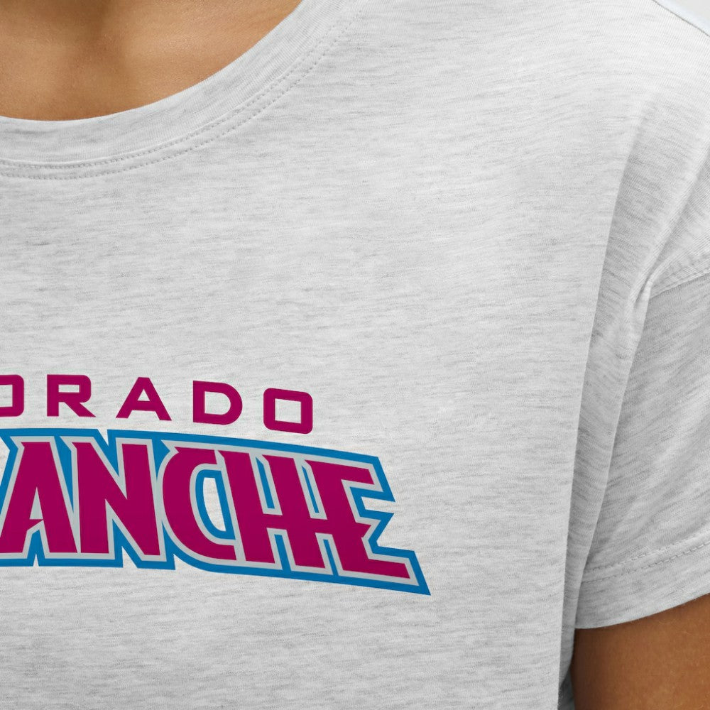 Colorado Avalanche lululemon Women's Cates T-Shirt Heathered Core Ultra Light Grey