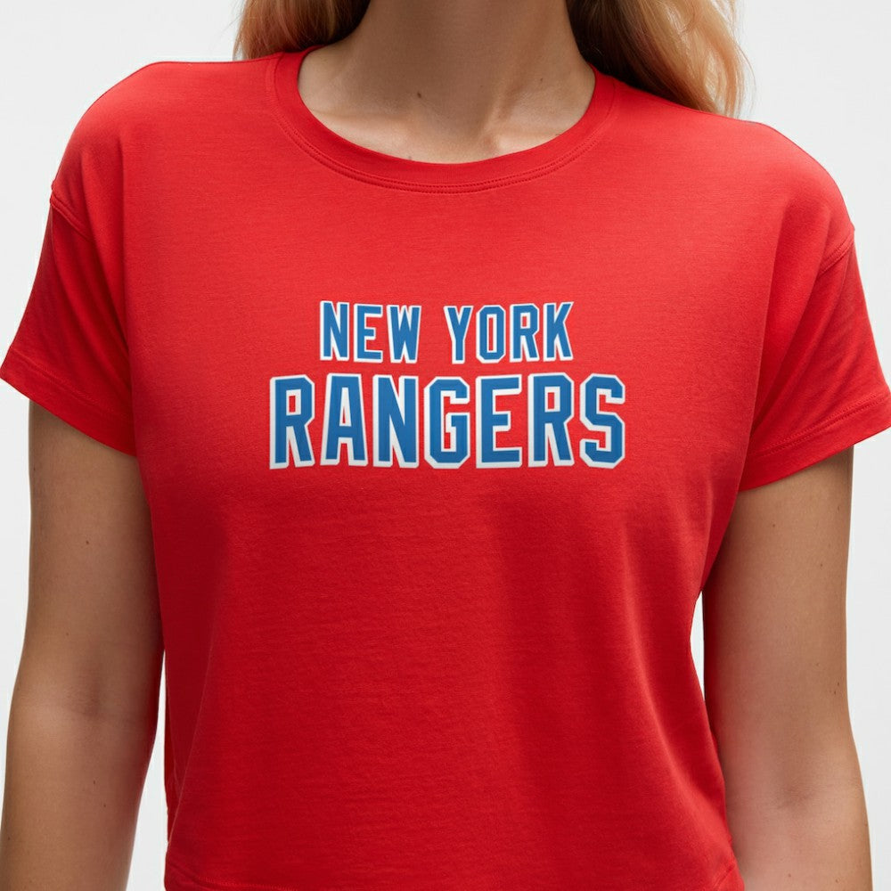 New York Rangers lululemon Women's Cates T-Shirt True Red