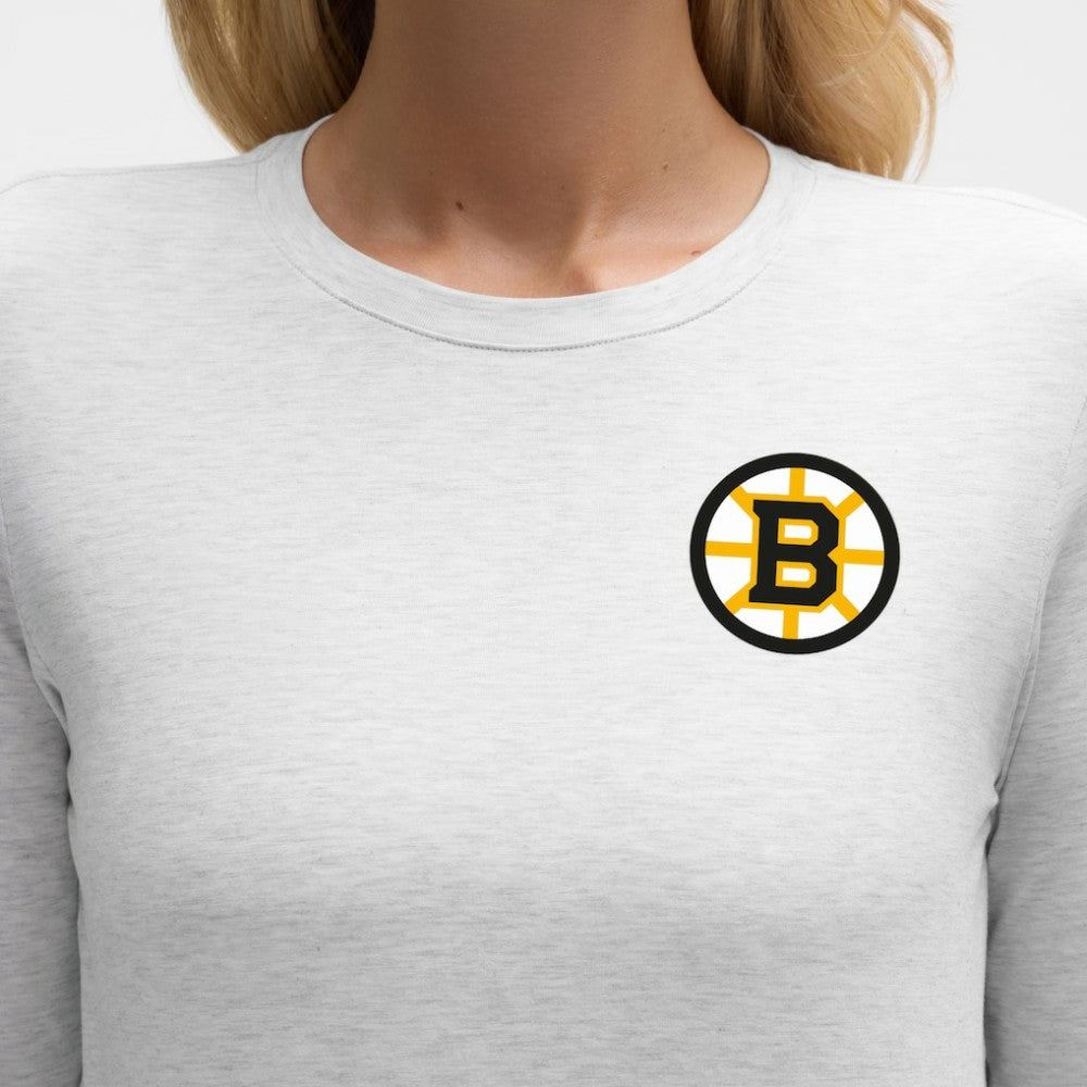 Boston Bruins lululemon Women's Love Long Sleeve T-Shirt Heathered Core Ultra Light Grey