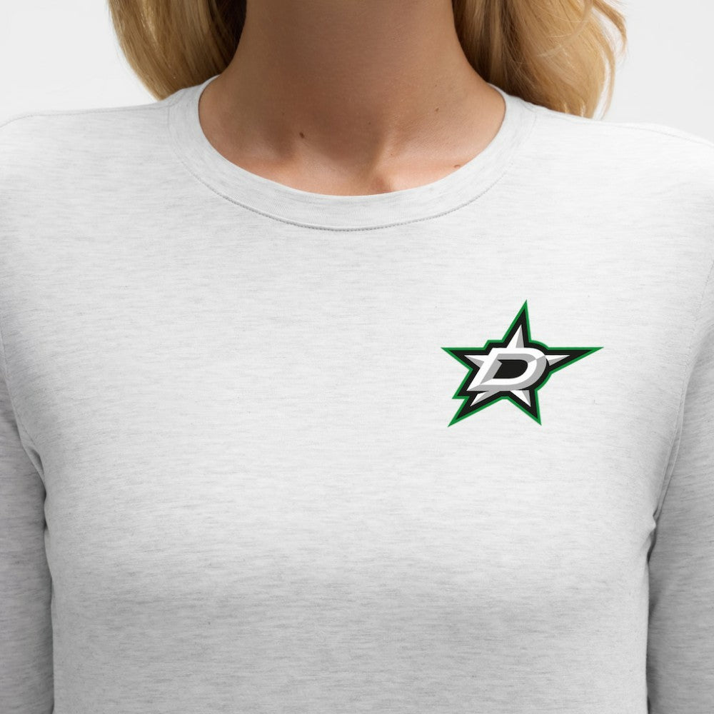 Dallas Stars lululemon Women's Love Long Sleeve T-Shirt Heathered Core Ultra Light Grey