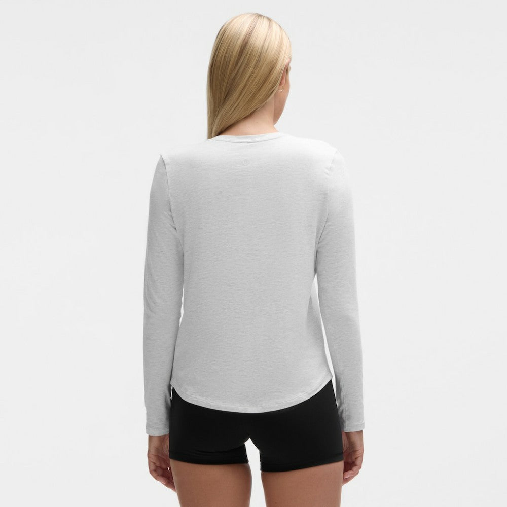 St. Louis Blues lululemon Women's Love Long Sleeve T-Shirt Heathered Core Ultra Light Grey