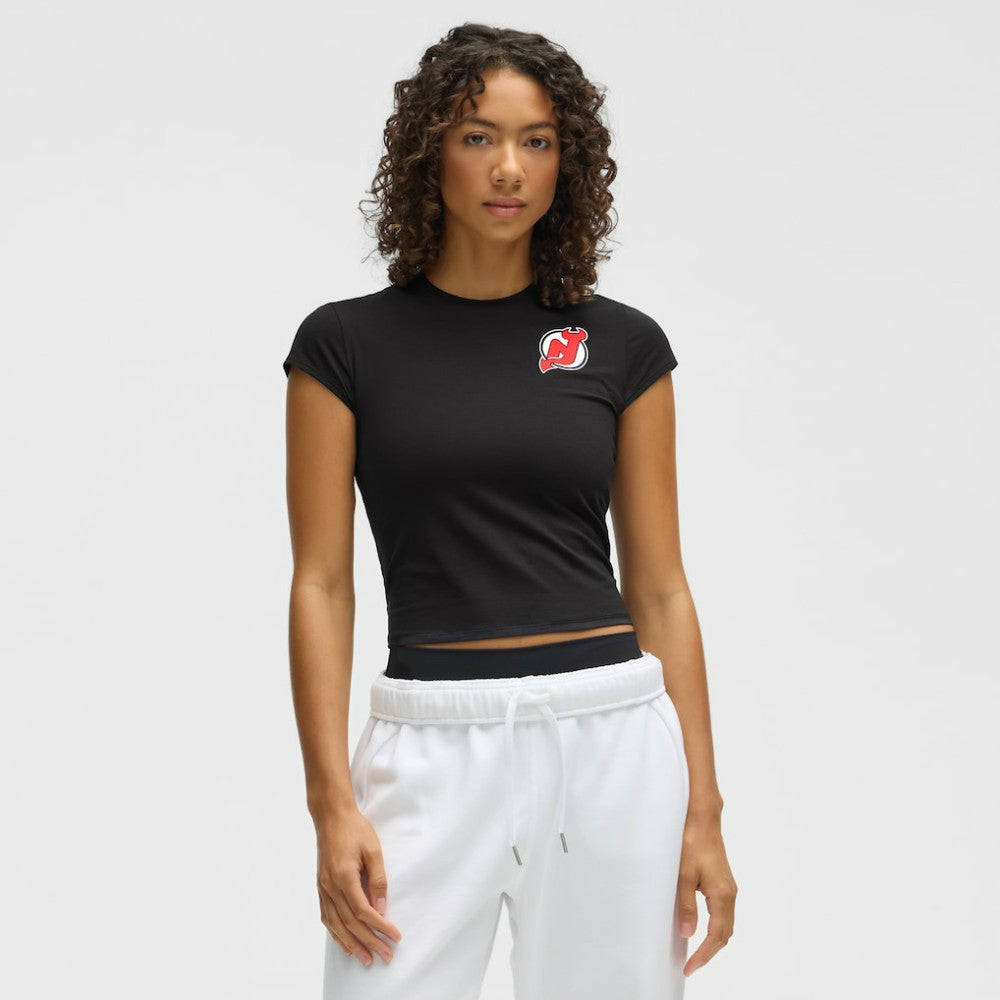 New Jersey Devils lululemon Women's Baby T-Shirt Black