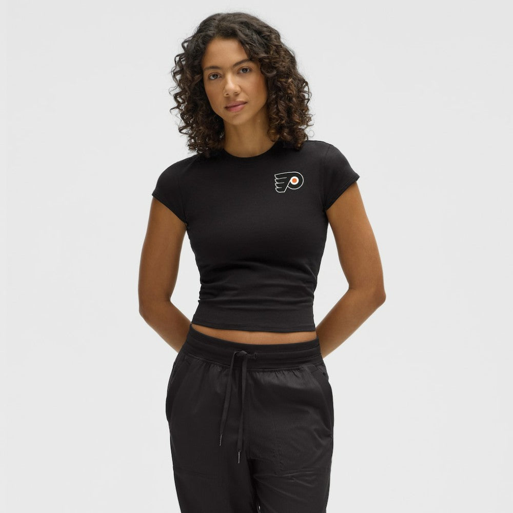Philadelphia Flyers lululemon Women's Baby T-Shirt Black