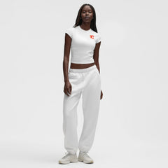 Calgary Flames lululemon Women's Baby T-Shirt White