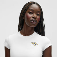 Nashville Predators lululemon Women's Baby T-Shirt White