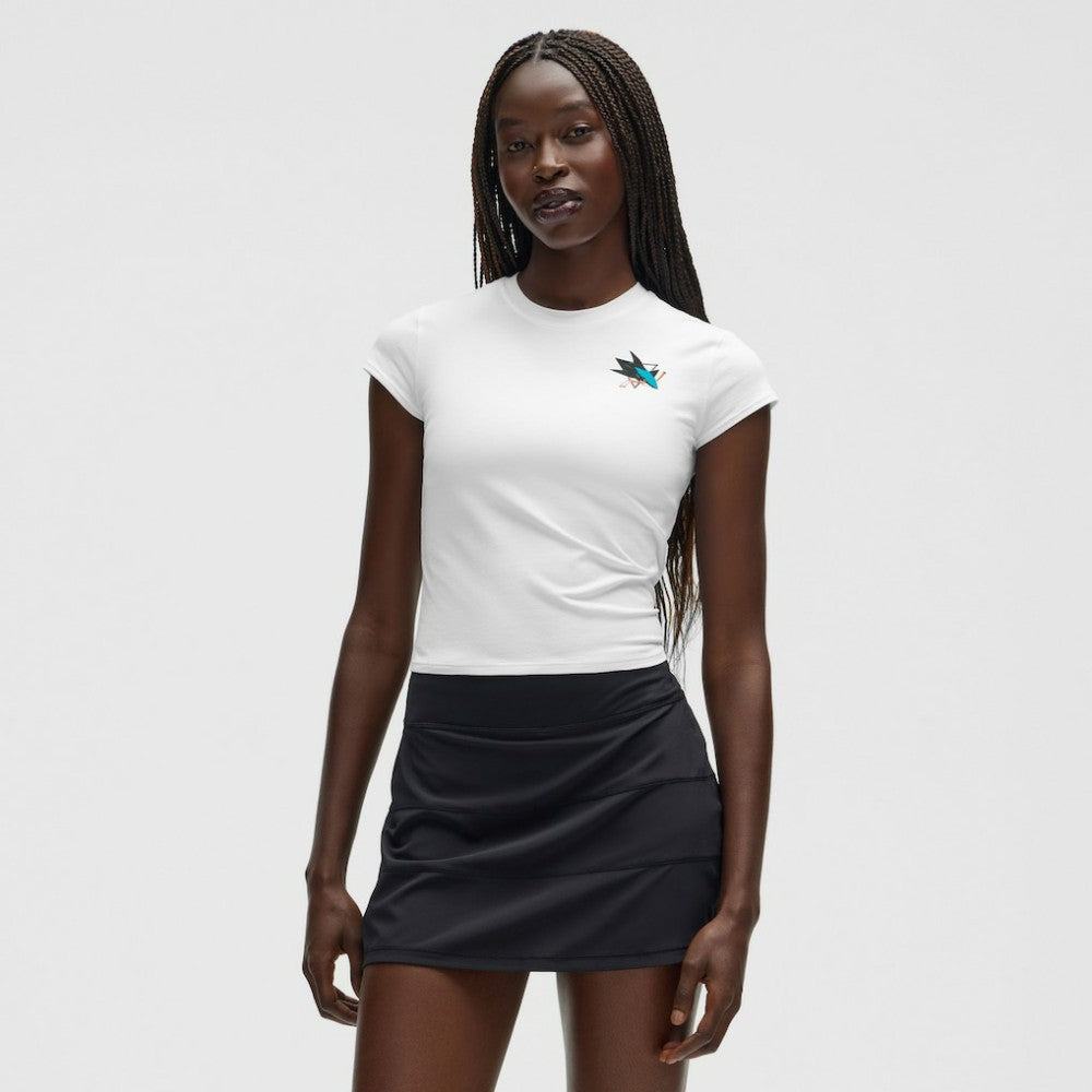San Jose Sharks lululemon Women's Baby T-Shirt White