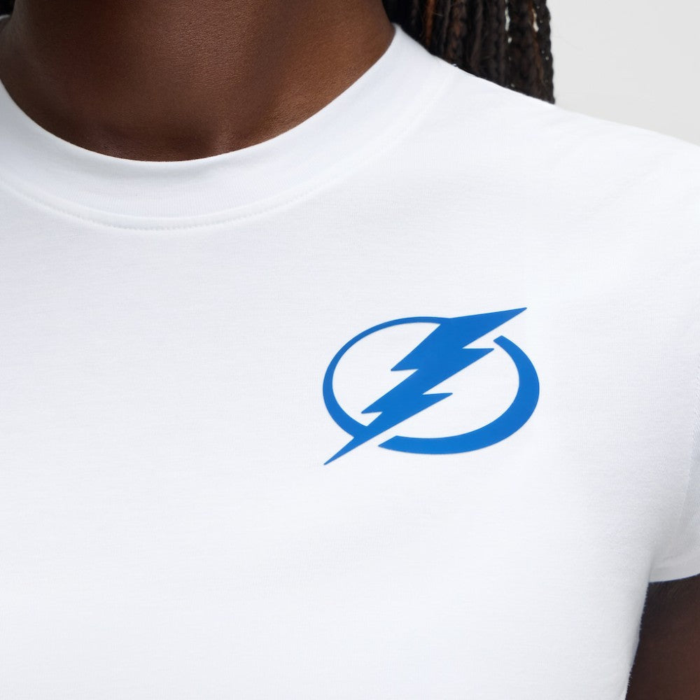 Tampa Bay Lightning lululemon Women's Baby T-Shirt White