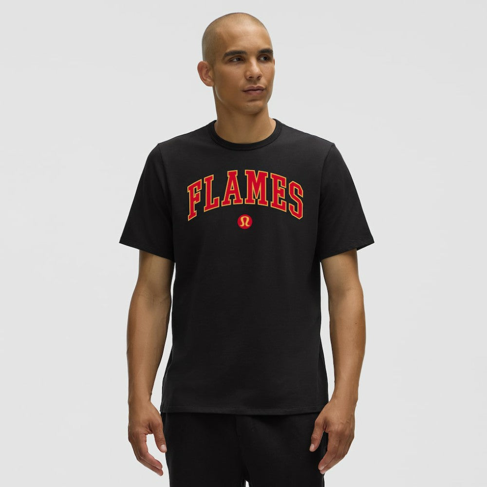 Calgary Flames lululemon Organic Cotton Classic-Fit T-Shirt Black