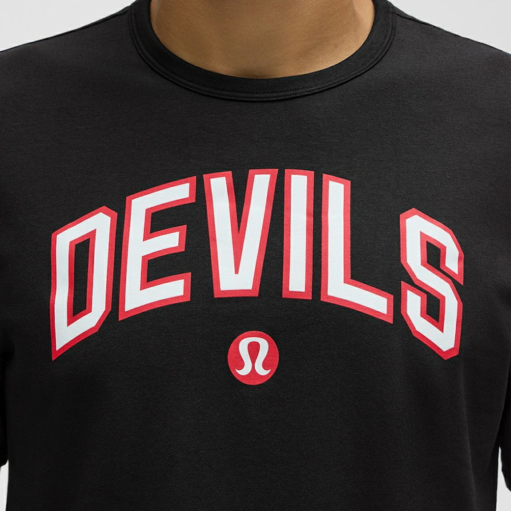 New Jersey Devils lululemon Organic Cotton Classic-Fit T-Shirt Black