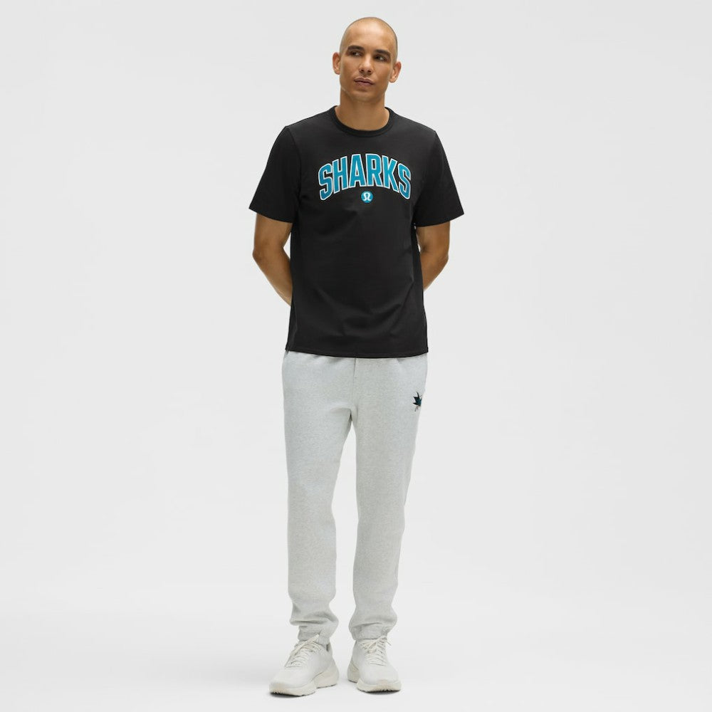 San Jose Sharks lululemon Organic Cotton Classic-Fit T-Shirt Black