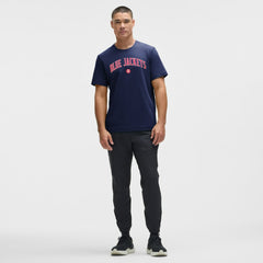 Columbus Blue Jackets lululemon Organic Cotton Classic-Fit T-Shirt Blue