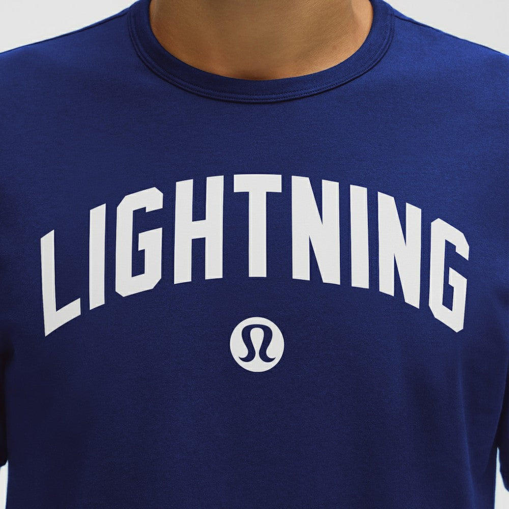 Tampa Bay Lightning lululemon Organic Cotton Classic-Fit T-Shirt Larkspur