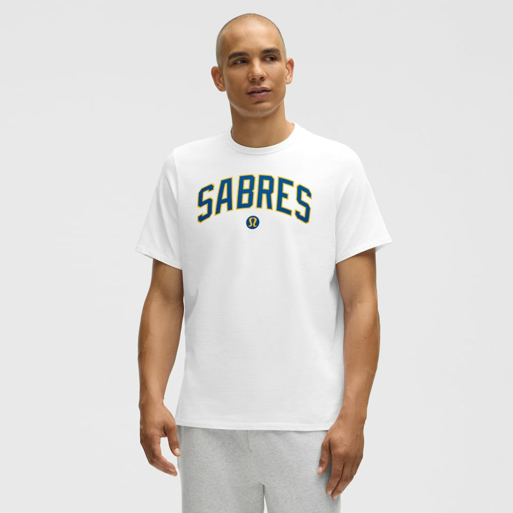Buffalo Sabres lululemon Organic Cotton Classic-Fit T-Shirt White