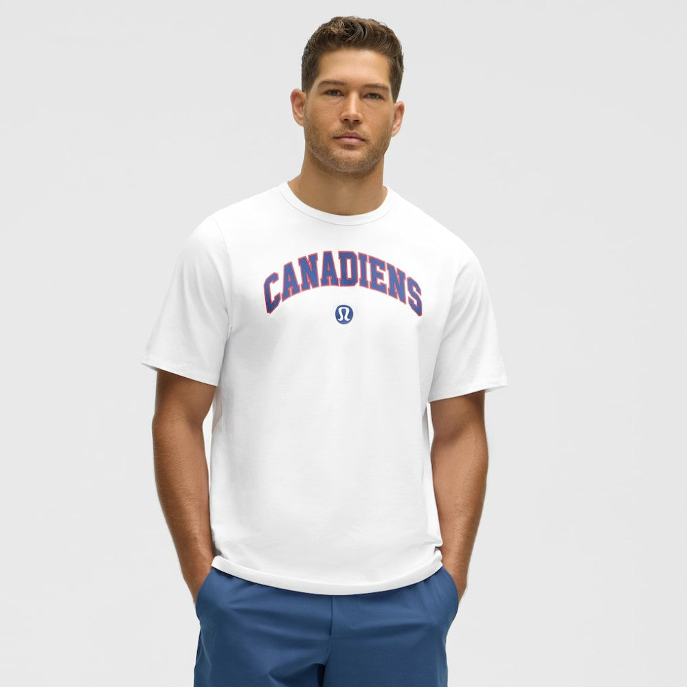Montreal Canadiens lululemon Organic Cotton Classic-Fit T-Shirt White