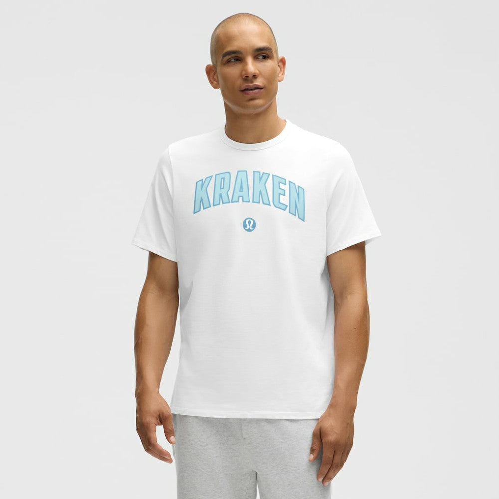 Seattle Kraken lululemon Organic Cotton Classic-Fit T-Shirt White