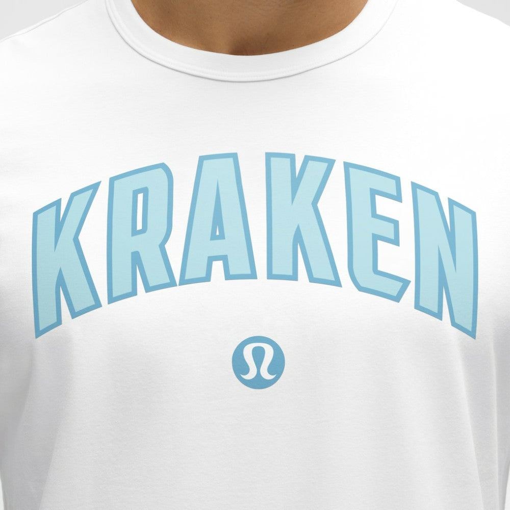 Seattle Kraken lululemon Organic Cotton Classic-Fit T-Shirt White
