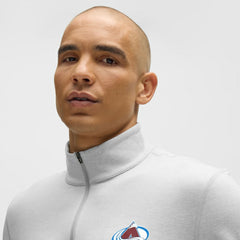 Colorado Avalanche lululemon Soft Jersey Half-Zip Pullover Heather Gray