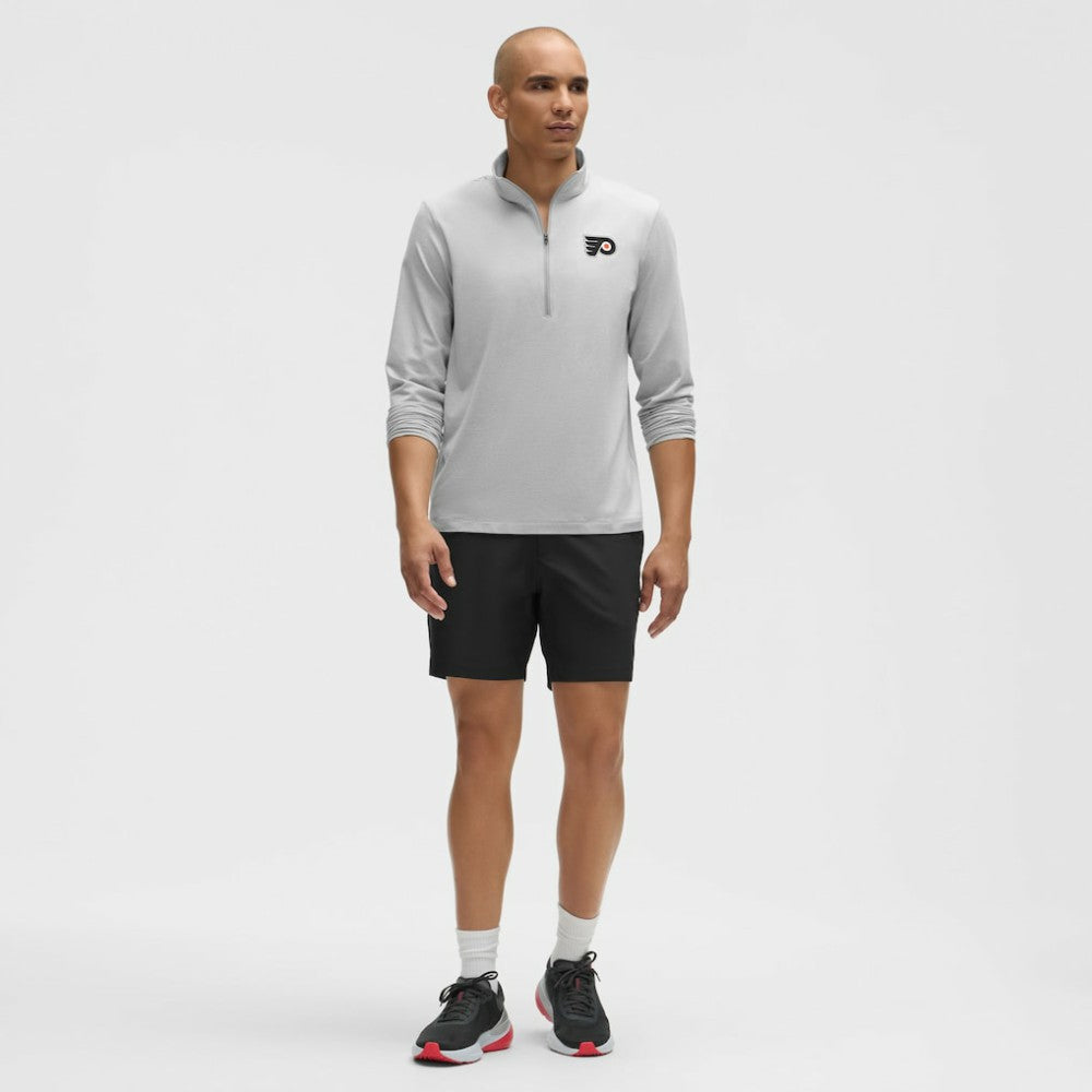 Philadelphia Flyers lululemon Soft Jersey Half-Zip Pullover Heather Gray